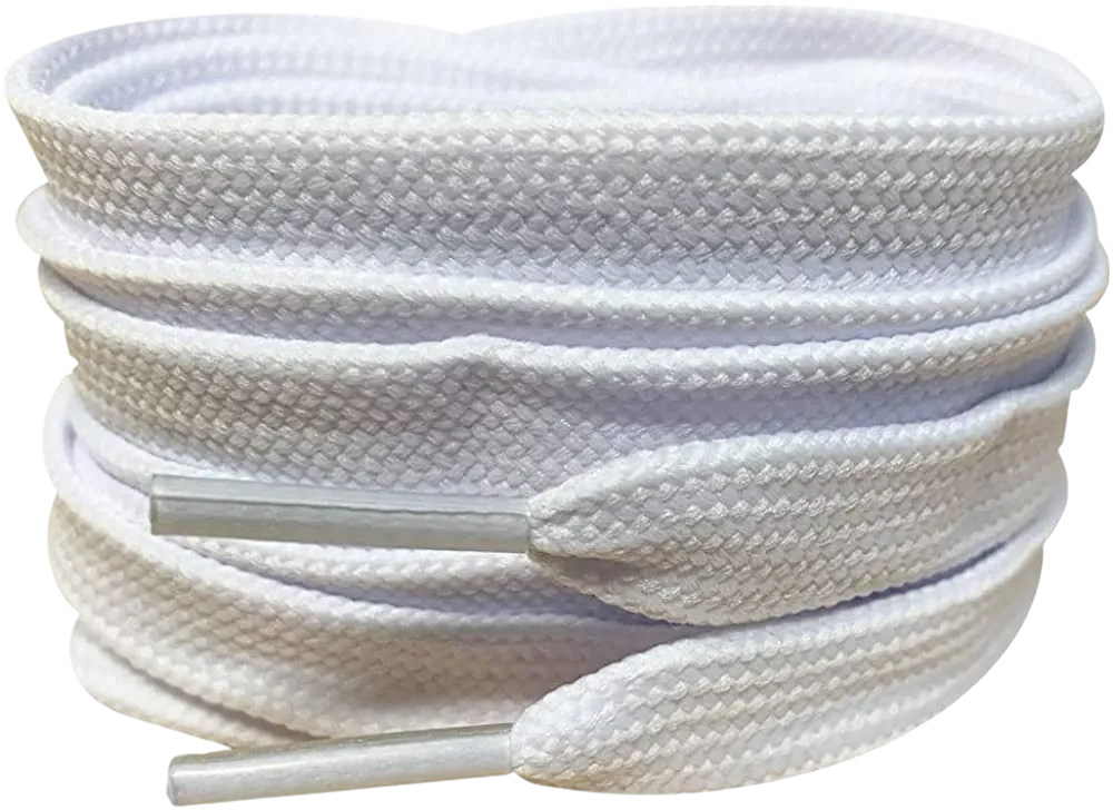 White Nike Dunk Replacement Style Laces